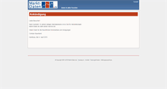 Desktop Screenshot of markt-daten.de